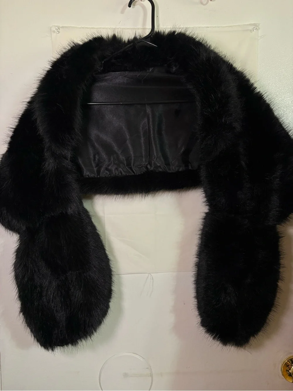 Black Lux Faux Fur